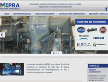 Tablet Screenshot of mipra.com.ar